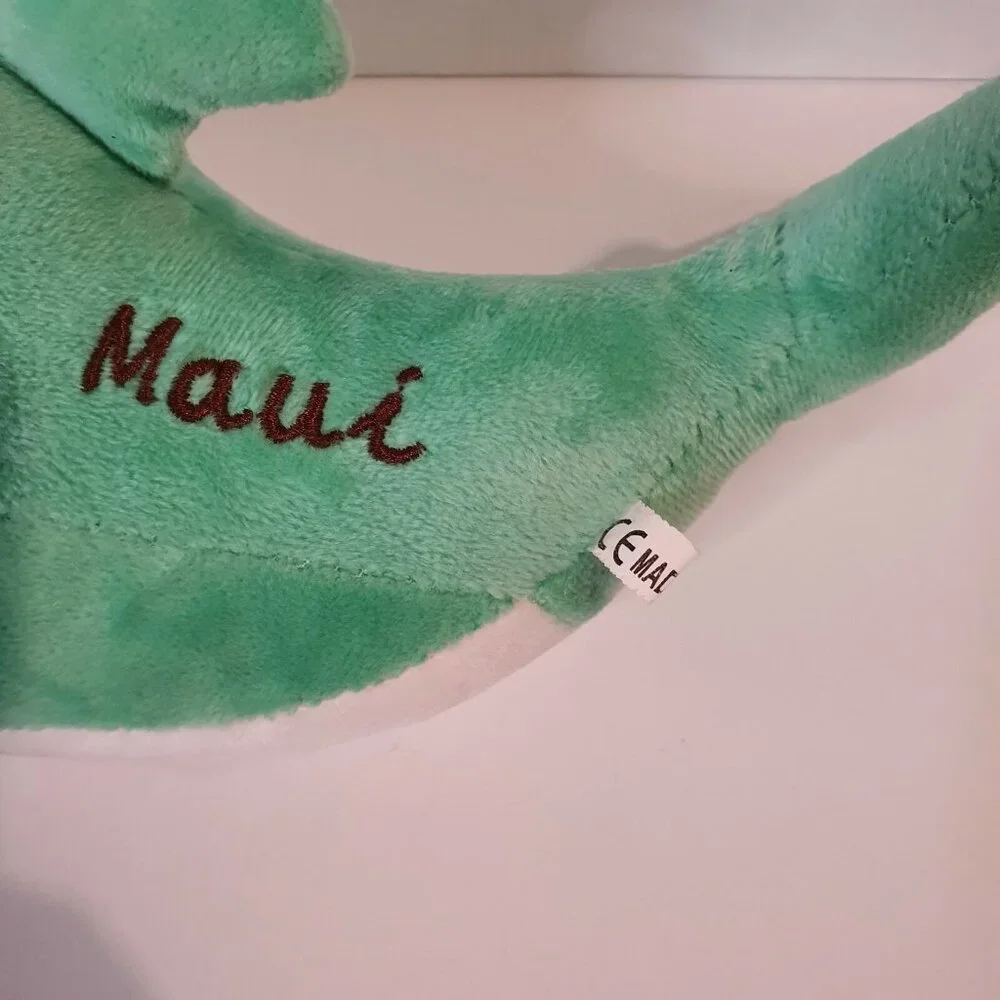 2 Dolphin Plush Kellytoy Unbranded Big Eyes Maui Embroidered Stuffed Animal Fish